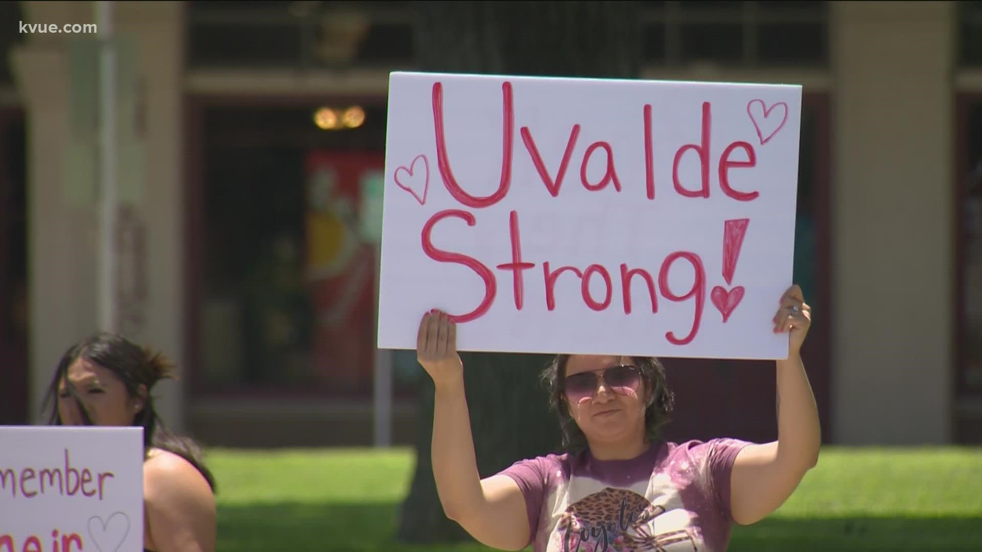 On Wednesday night, Uvalde ISD held another vigil to let the community come together and grieve. Neighbors are supporting those who have lost loved ones.