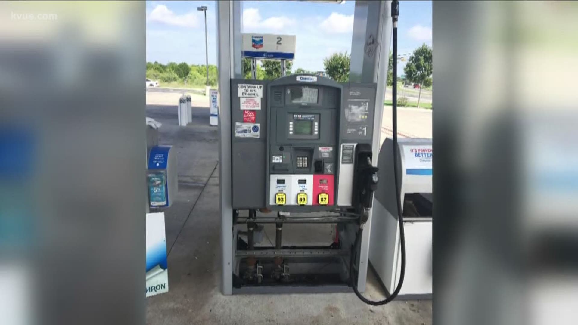 Another credit card skimmer was found at a gas station in North Austin.
