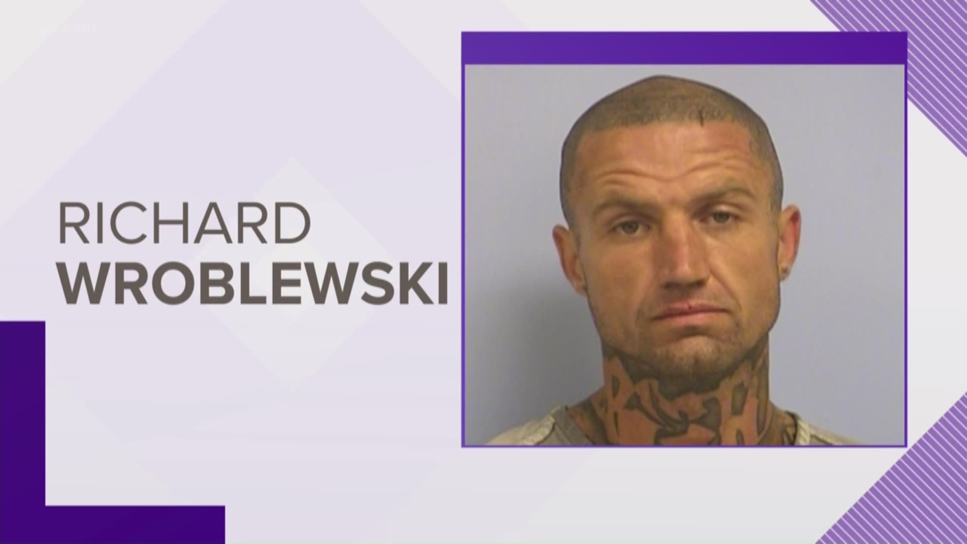 Richard Wroblewski is charged with killing a man whose body was found burned at a homeless camp.
