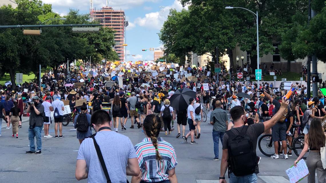 Austin protest updates Protests continue for 10th straight day