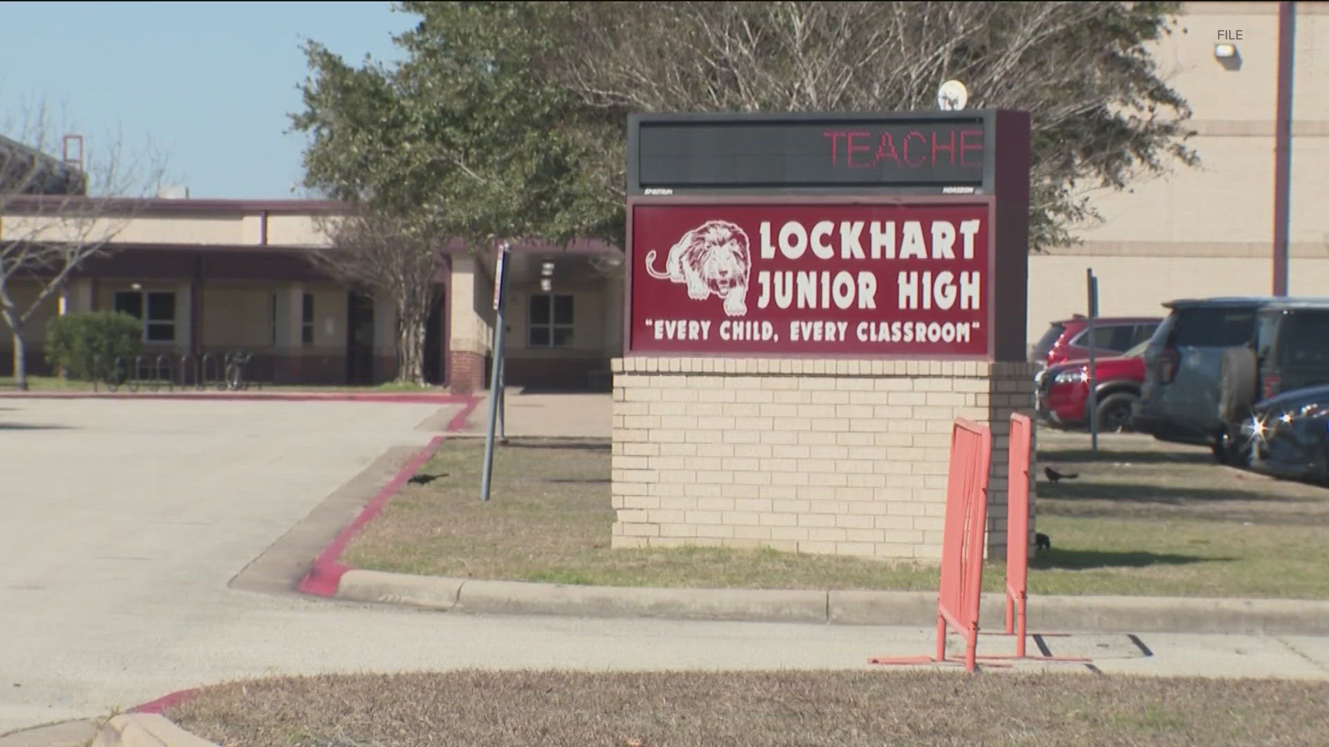 Lockhart ISD reported a malfunction with the air conditioning system on Tuesday.