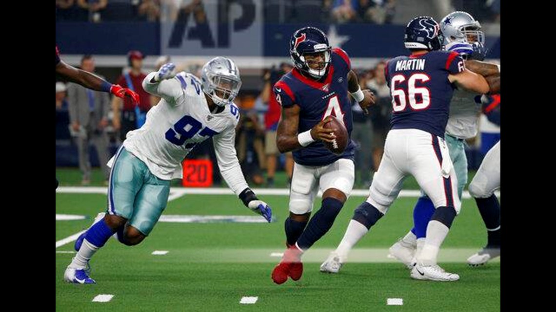 Cowboys get 34-0 win over the Texans