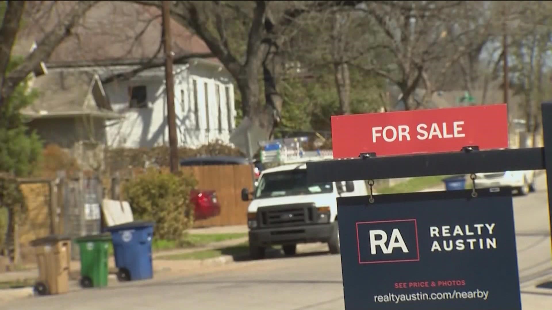 There is some good news for Central Texans looking to buy a new home.