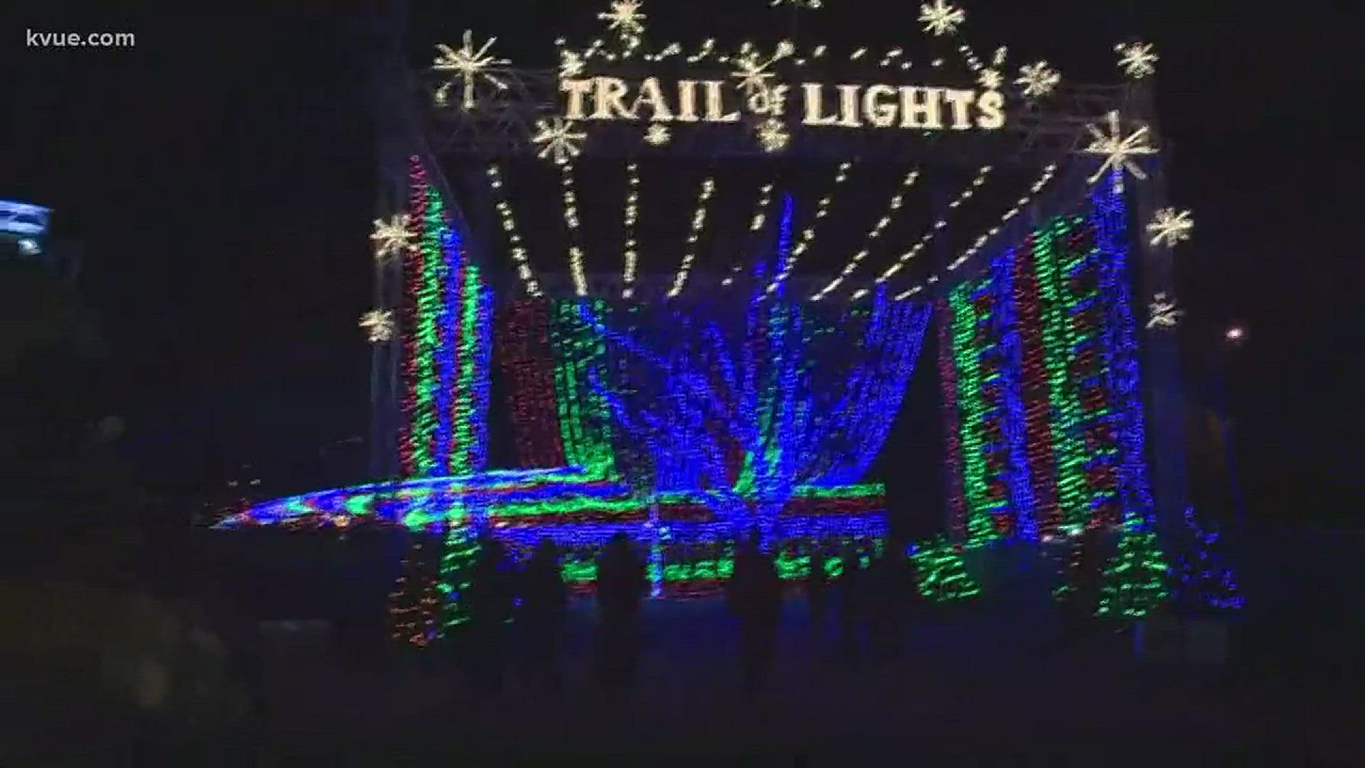Tonight, thousands of people are expected to head to Zilker Park for a preview party for this year's trail of lights. But for the rest of us, the trail is set to open tomorrow at 7 o'clock.