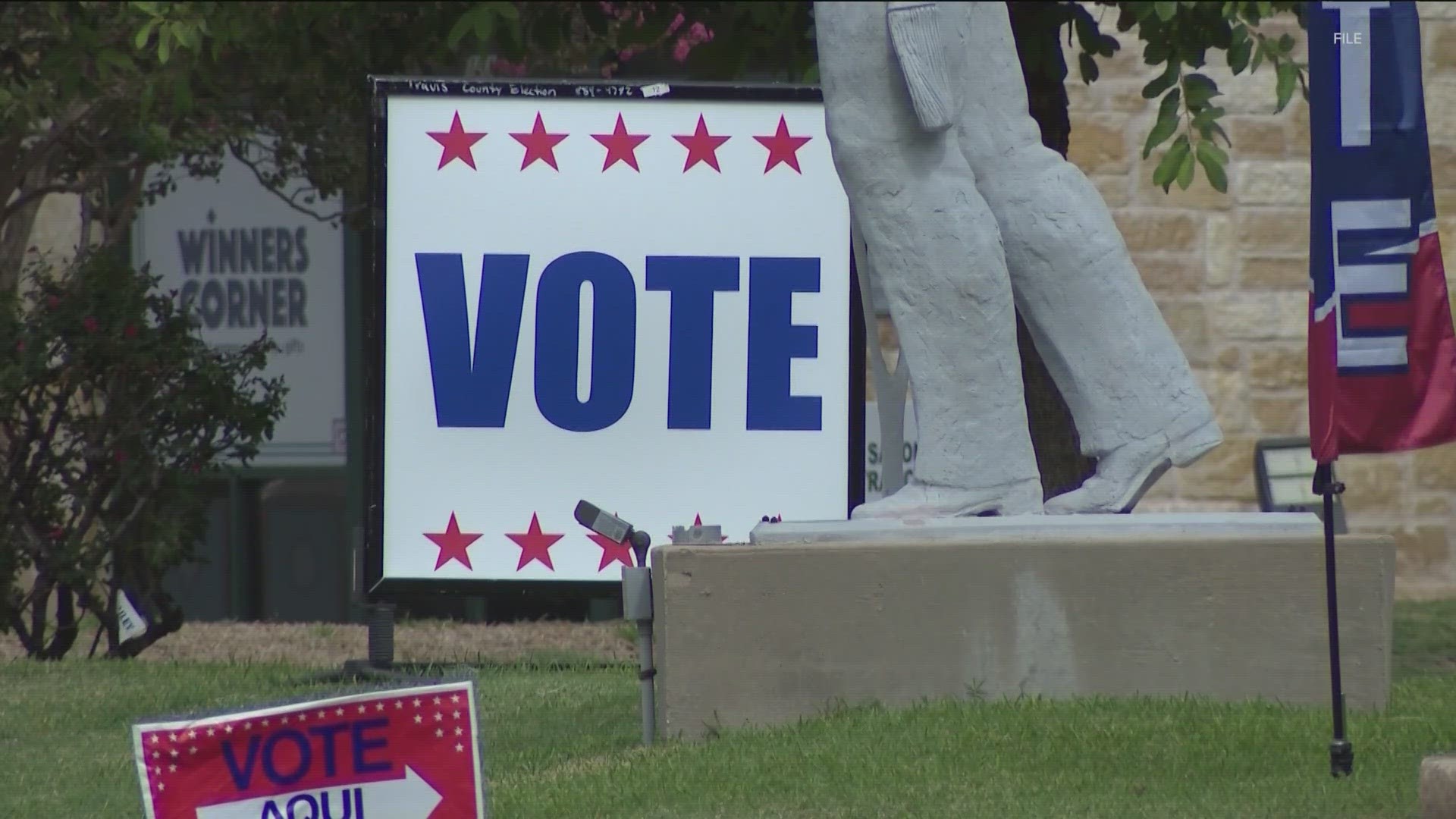 Text the word "VOTE" to 512-459-9442 for KVUE's complete voter guide.