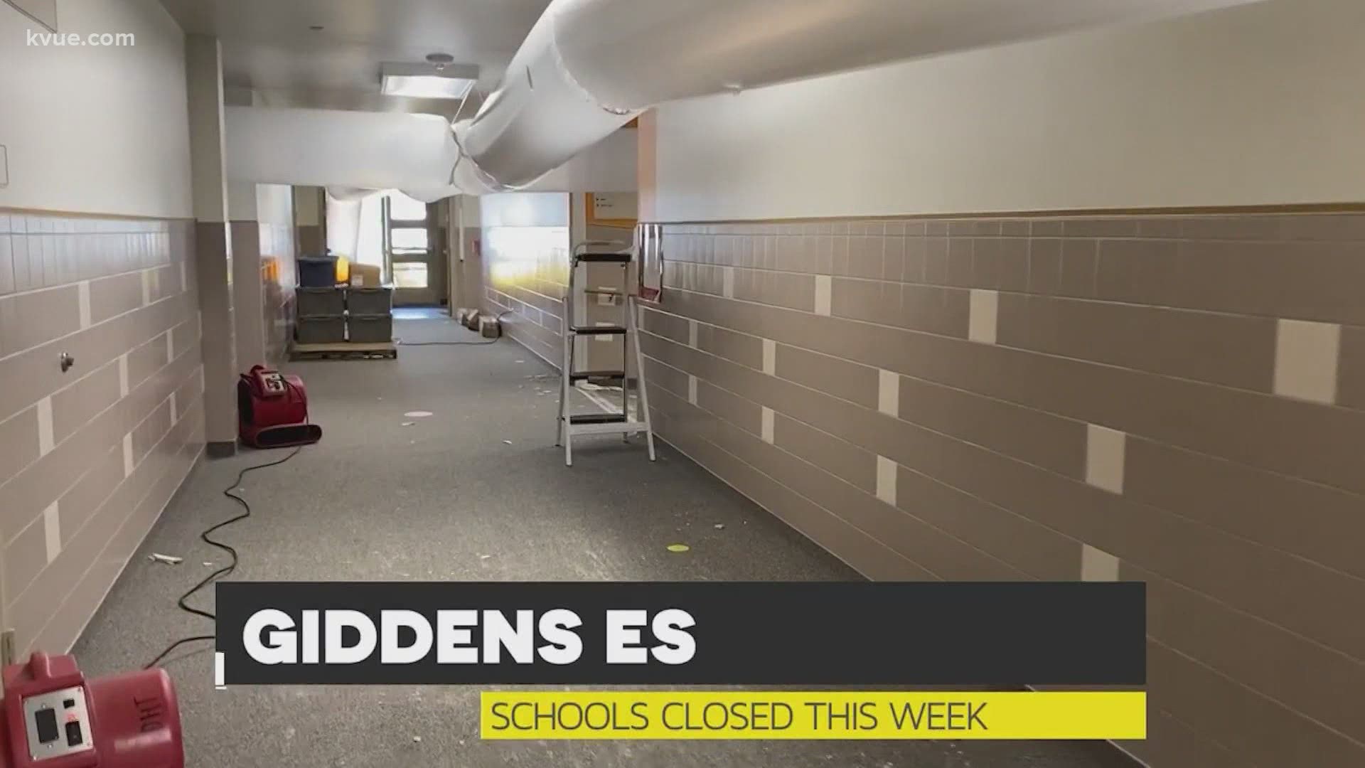 Schools across Central Texas are still cleaning up from the winter storms.