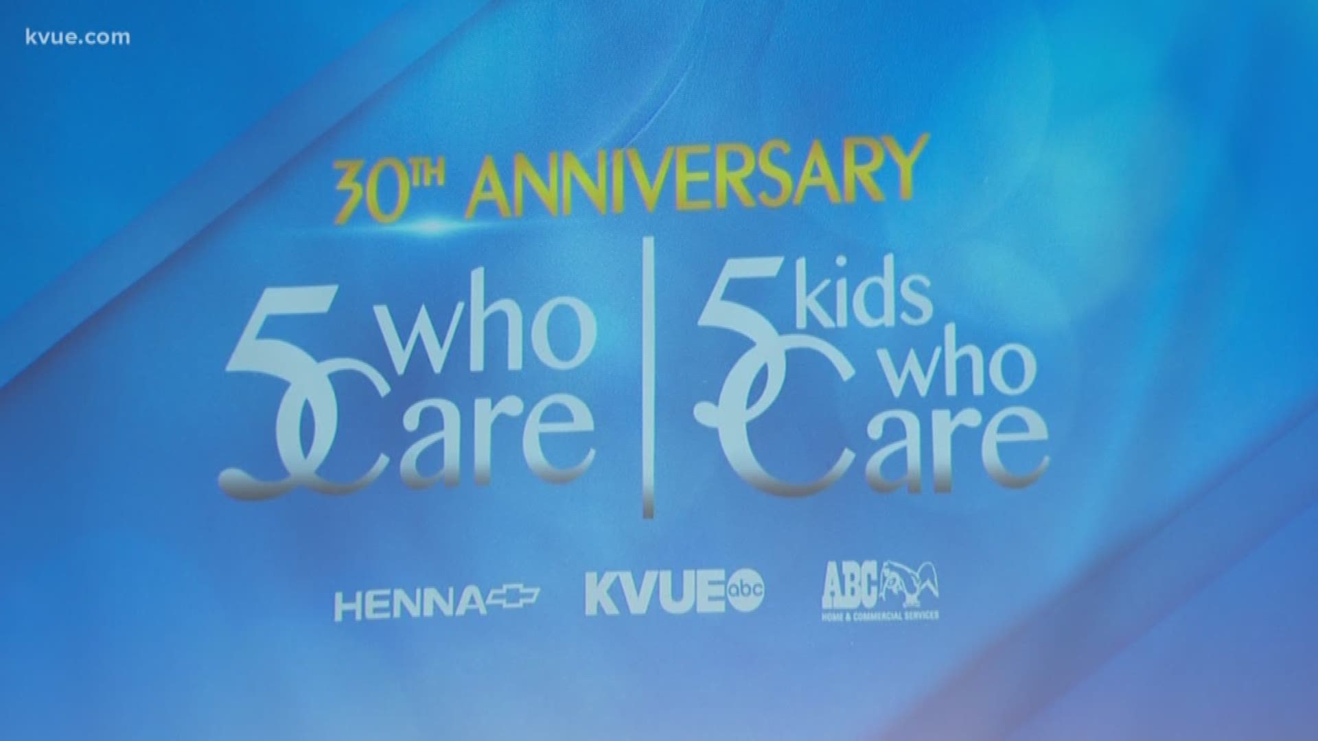 KVUE honored five kids and five adults making a difference in the community. 