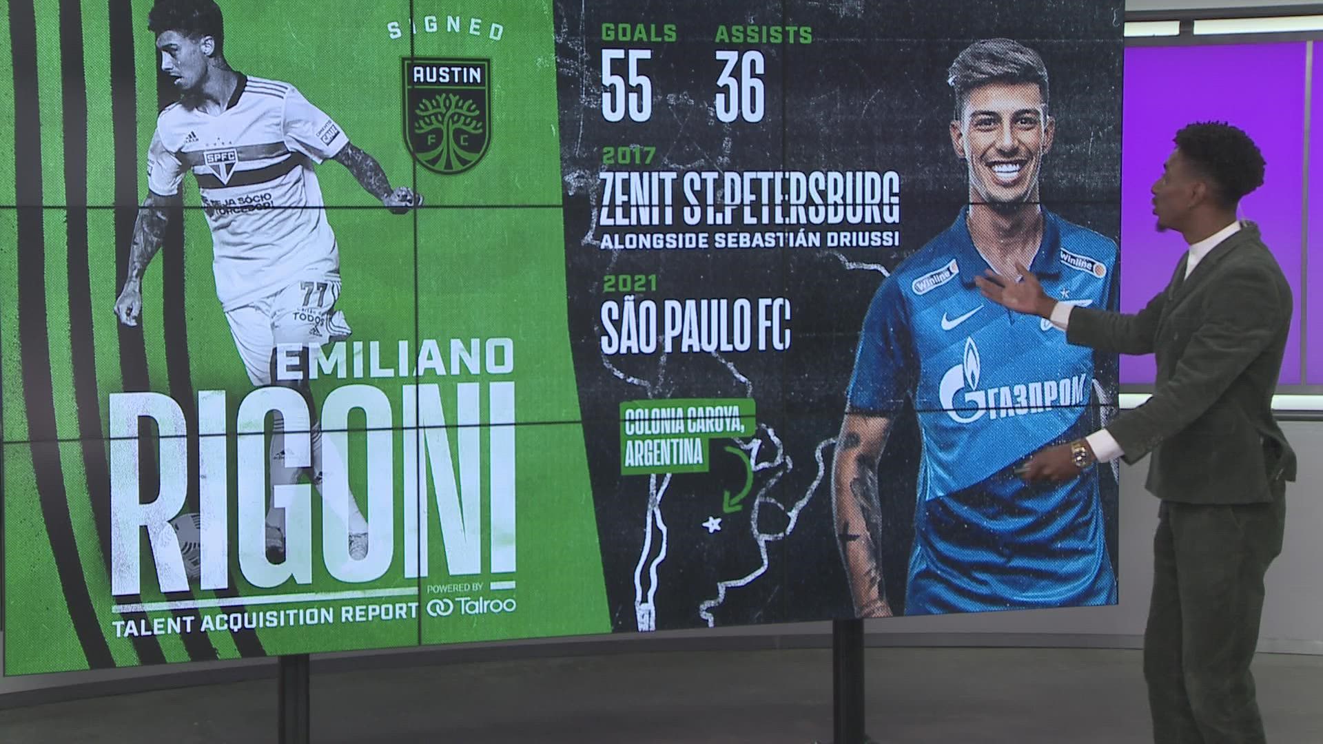 Austin FC signs Emiliano Rigoni