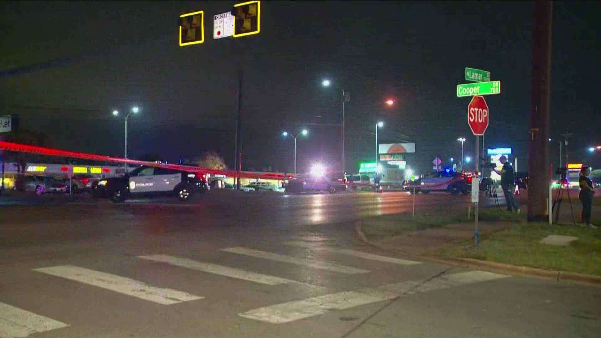 Five officers with the Austin Police Department shot the individual who was holding the gun. All officers involved are on paid administrative leave.