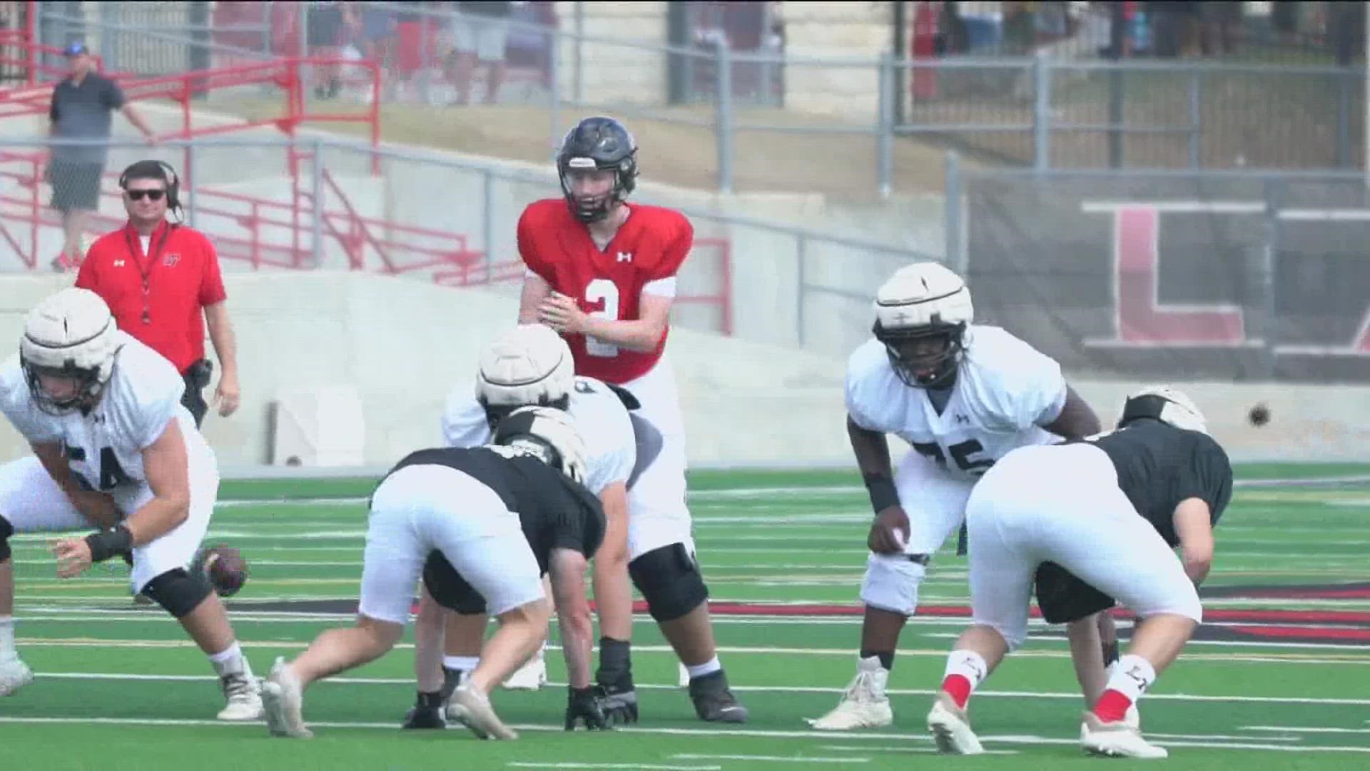 The Cavaliers held a media day followed by an inter-squad scrimmage on Saturday.