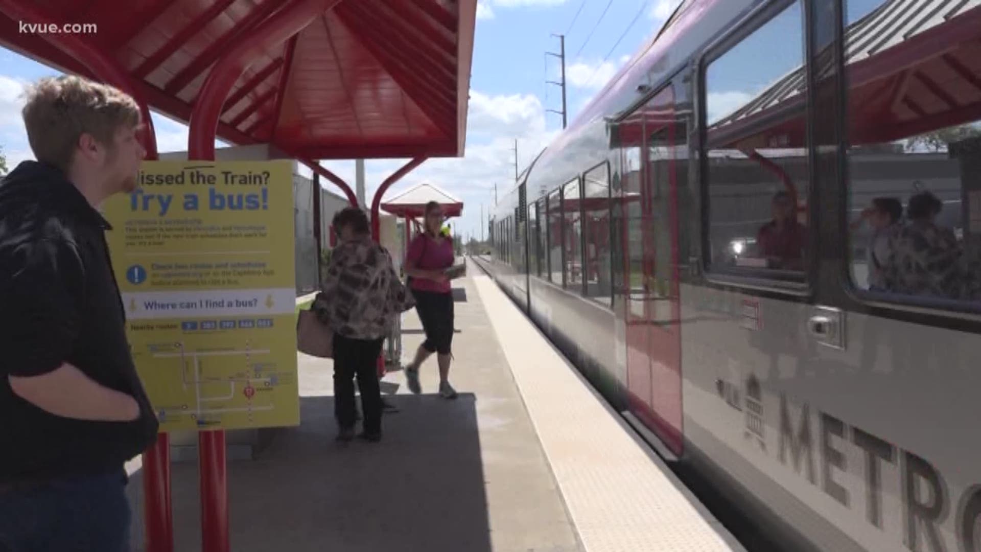 Capital Metro is implementing a new schedule for its Metro Rail line this week. This comes after complaints that trains are sometimes behind schedule and, in some cases, not running at all.