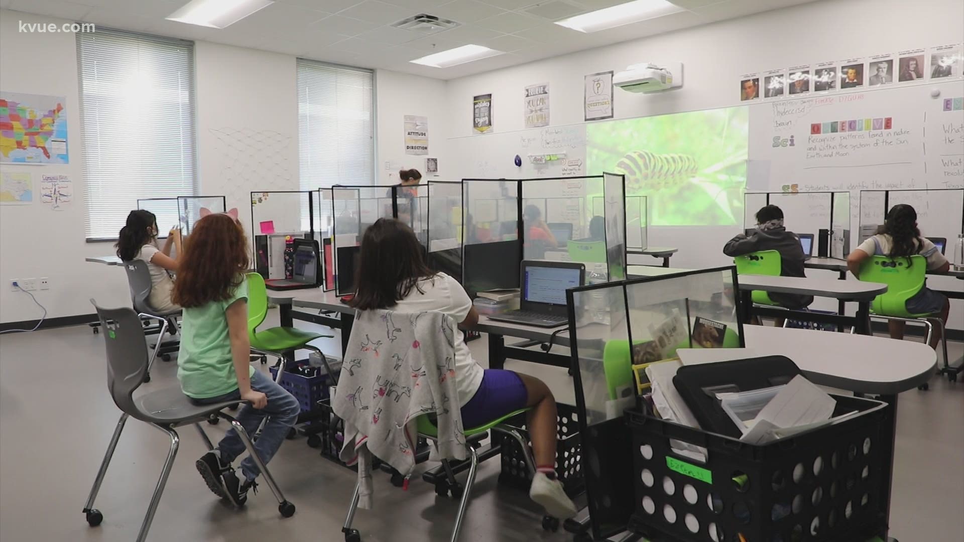 Students returned to the classroom in San Marcos schools Monday. They were called back due to an increase in mental health-related issues with students.