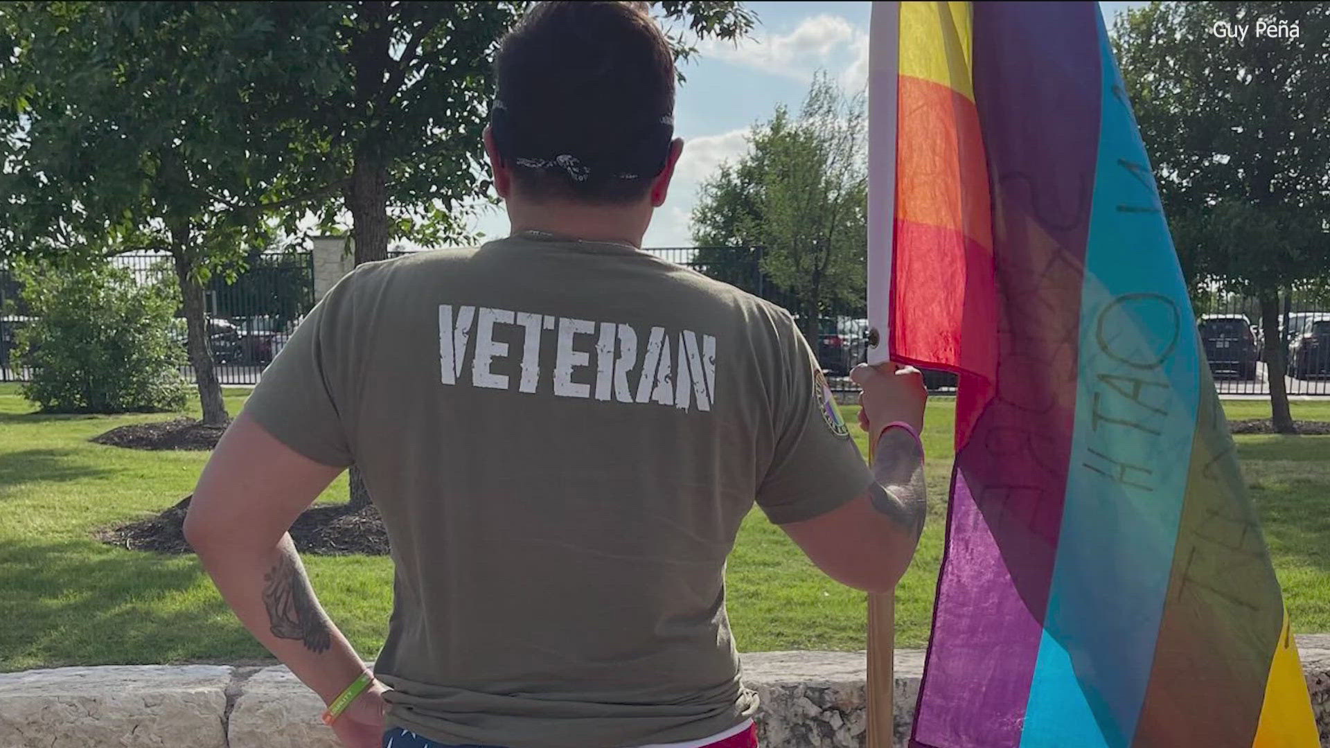 A number of veterans were discharged in the past over military regulations that prohibited homosexuality.