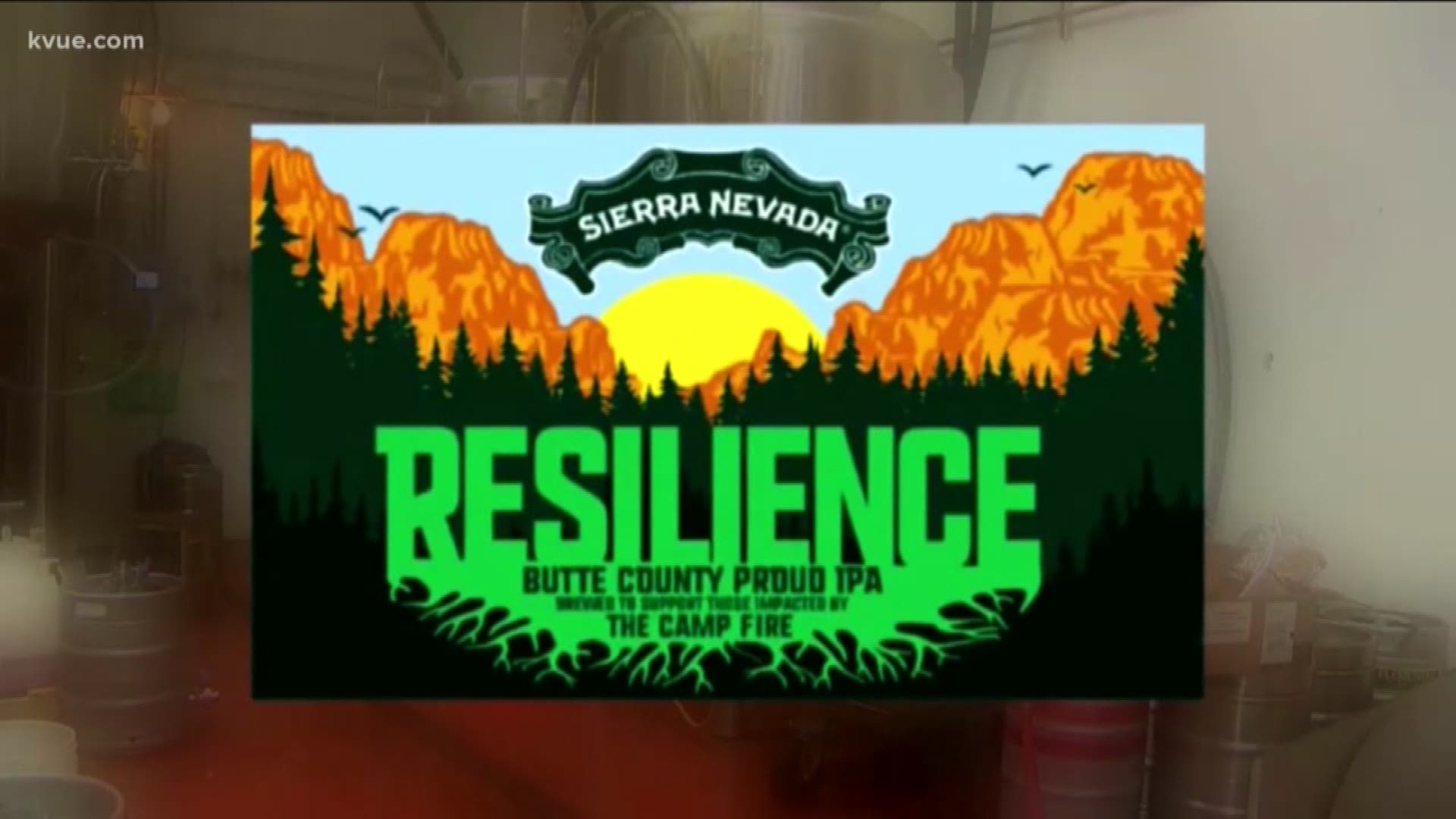 Beer companies across the country, including here in Central Texas, are brewing a special beer to help the victims of the California wildfires.
