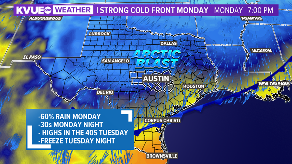 Austin weather Rain chances return to Central Texas