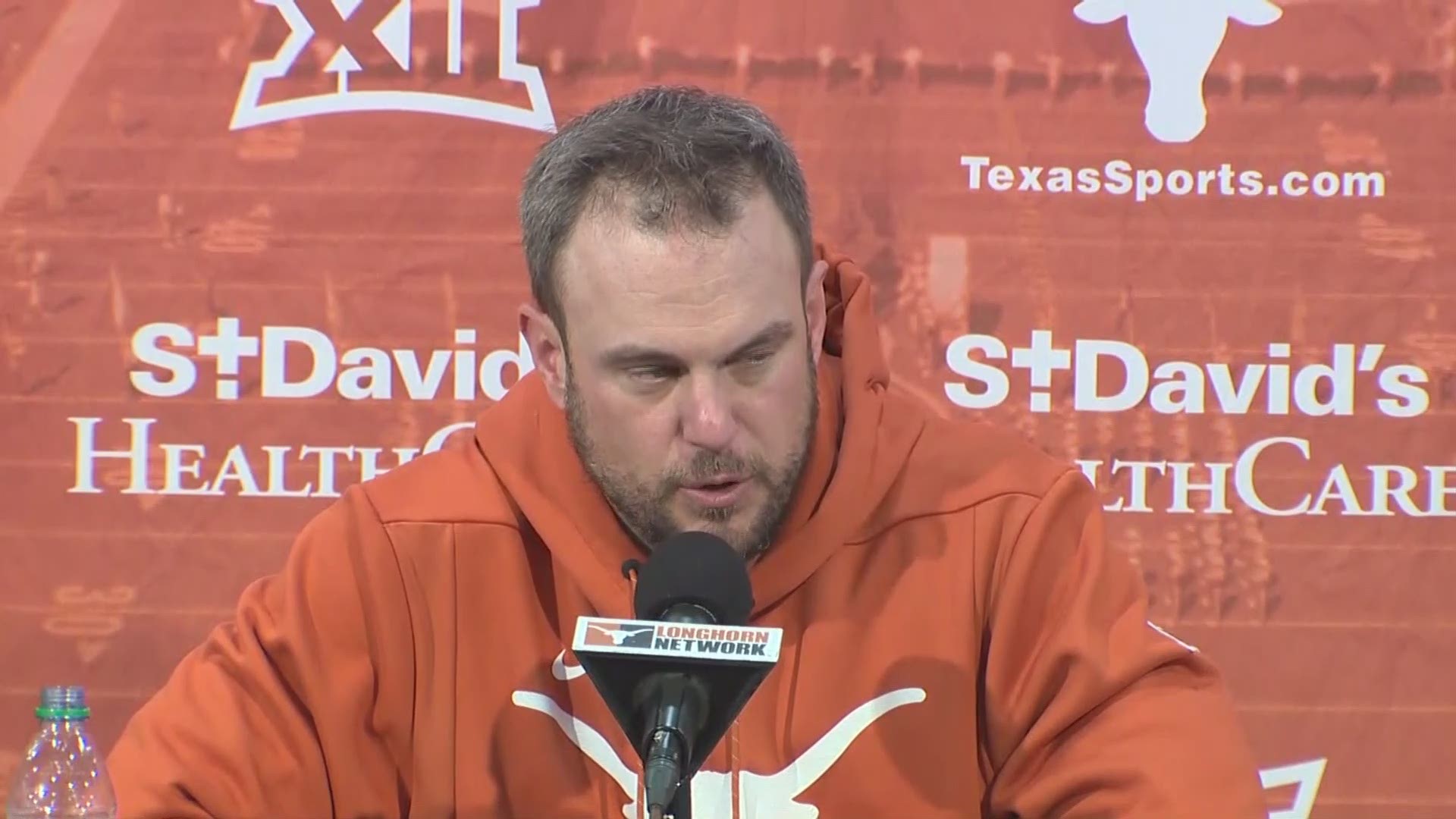Texas can gain a ticket to the Big 12 Championship game with a win over Kansas next Friday.