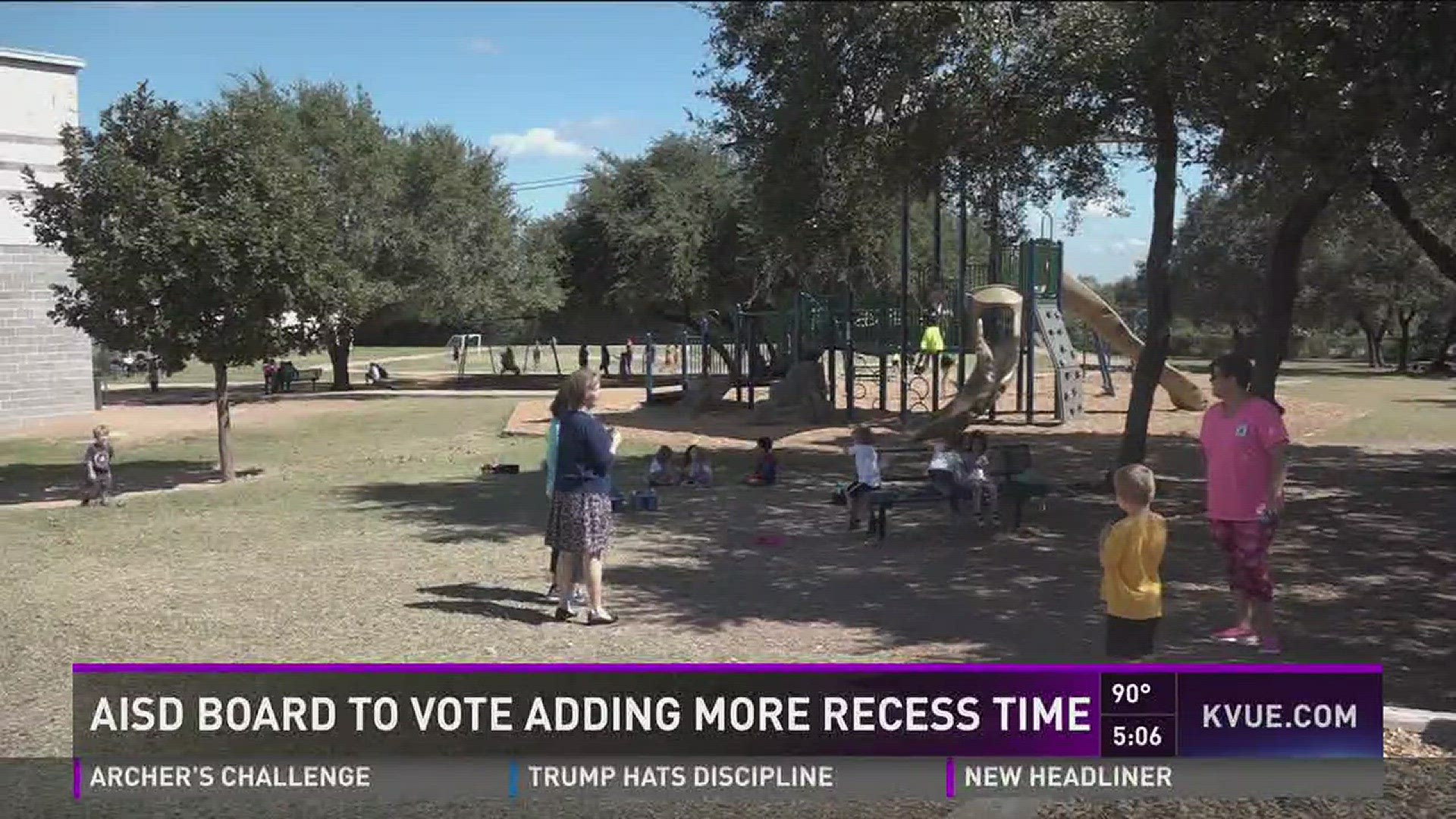 Austin ISD board to vote on adding more recess time
