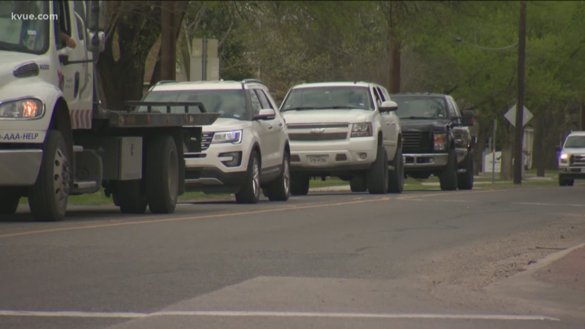 Hank Cavagnaro showed us how a small change for two streets in Liberty Hill is causing a big issue for some in town.