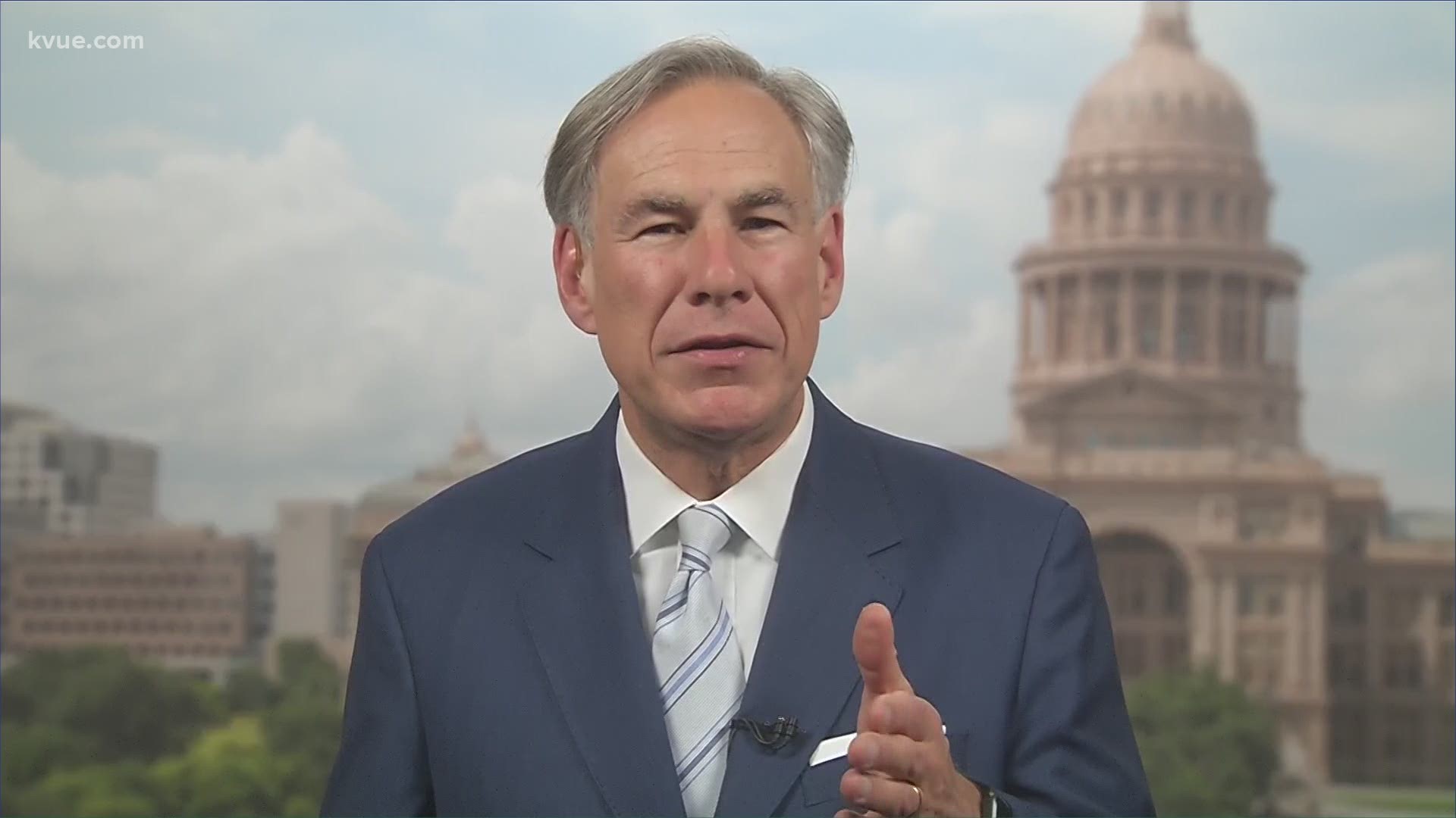 Gov. Greg Abbott spoke with KVUE's Ashley Goudeau about phase two of reopening the state.