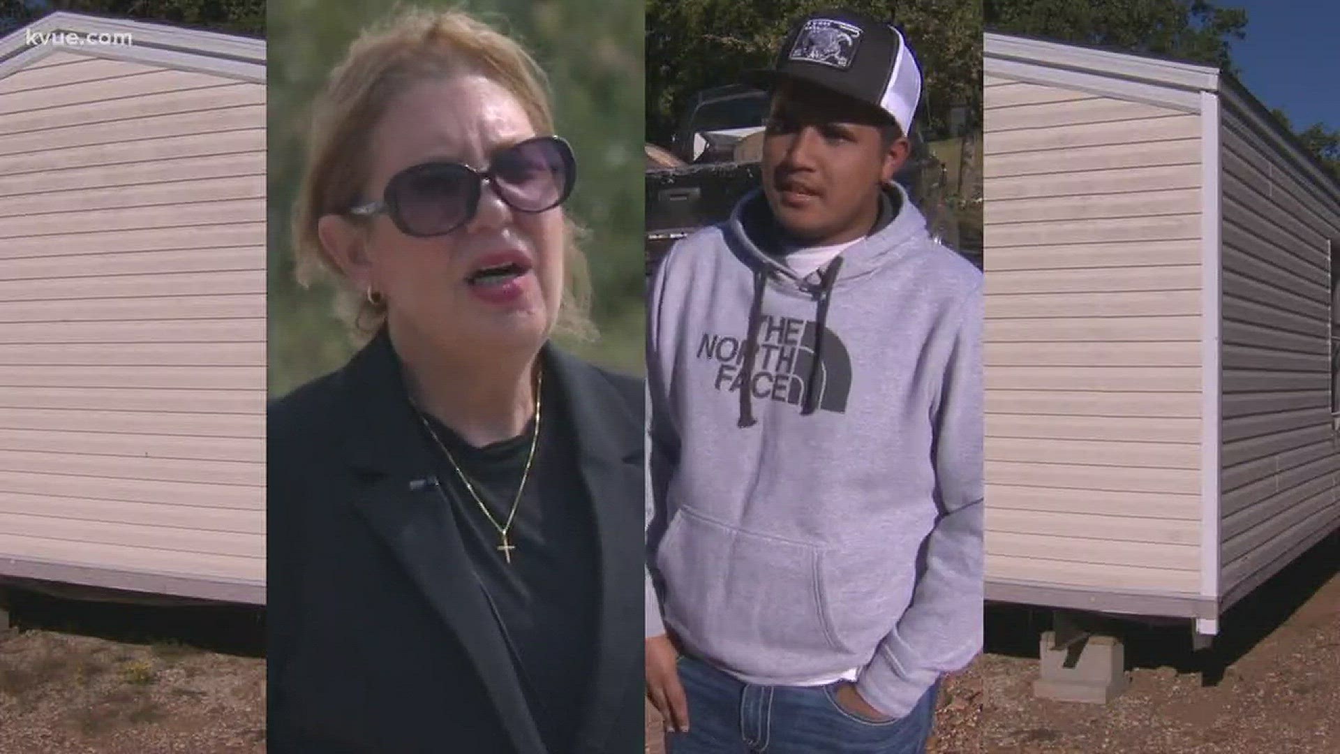 A Bastrop homeowner doesn't know where her bed is. She can't find her microwave, and she couldn't tell you where her clothes ended up. Her entire house was stolen -- hooked up and hauled off without her knowledge.