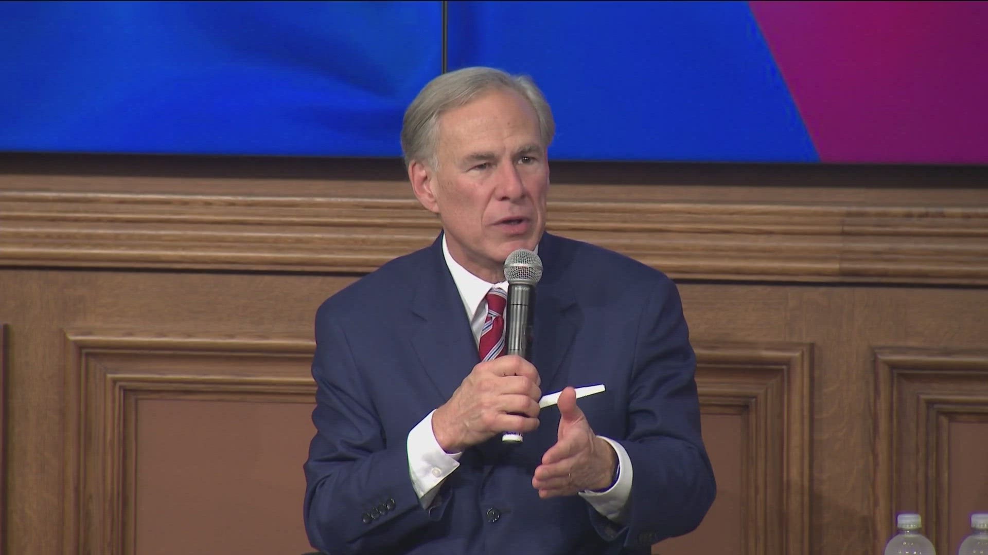 The governor discussed the session at the Texas Public Policy Foundation.