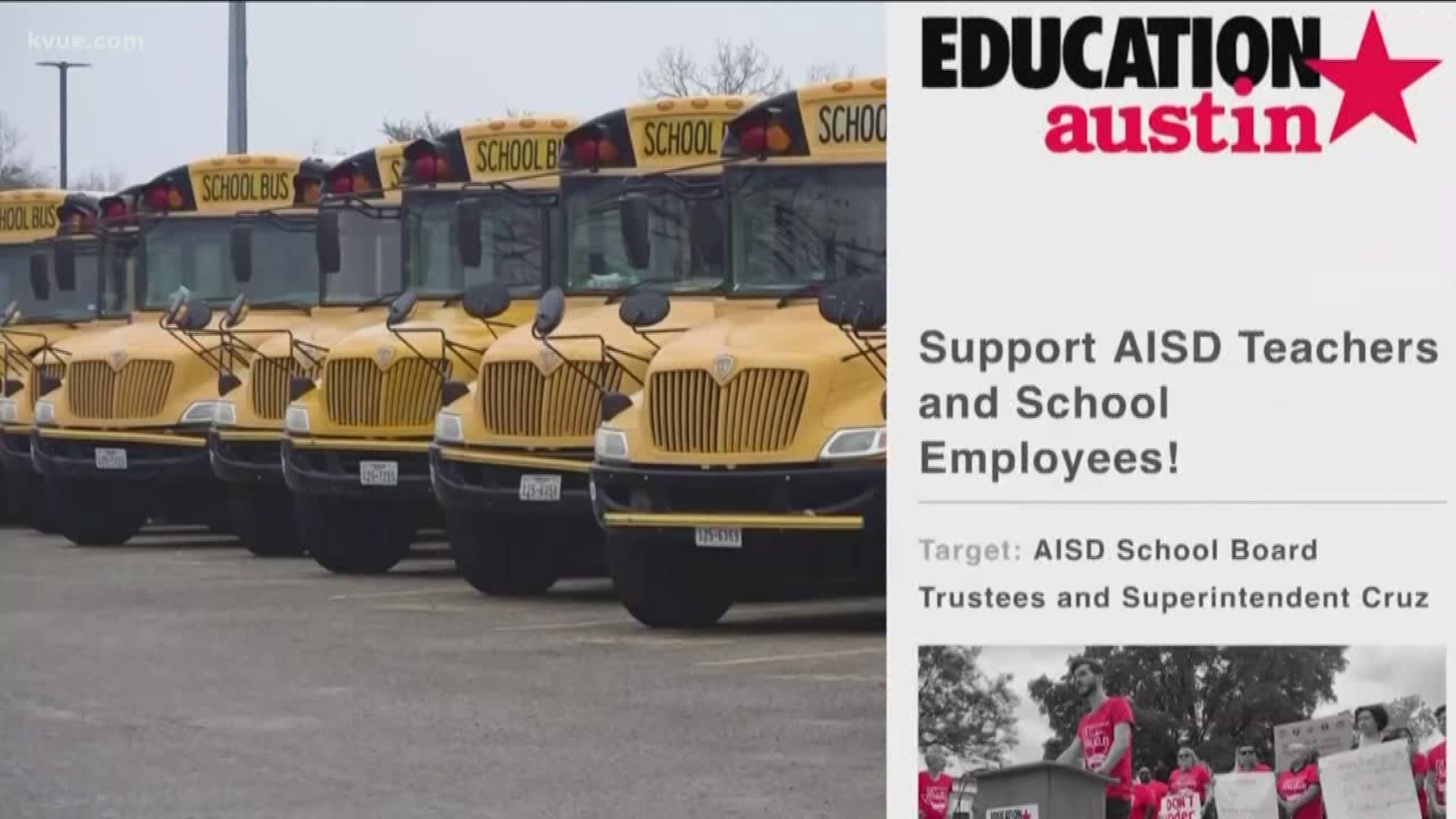 Education Austin petition asks AISD for 3% pay raise for all school district employees.