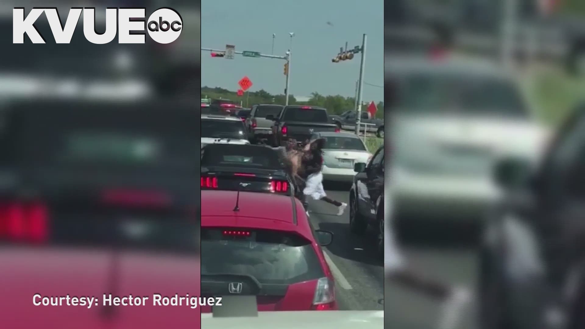 Road Rage Fight Caught On Camera In Austin