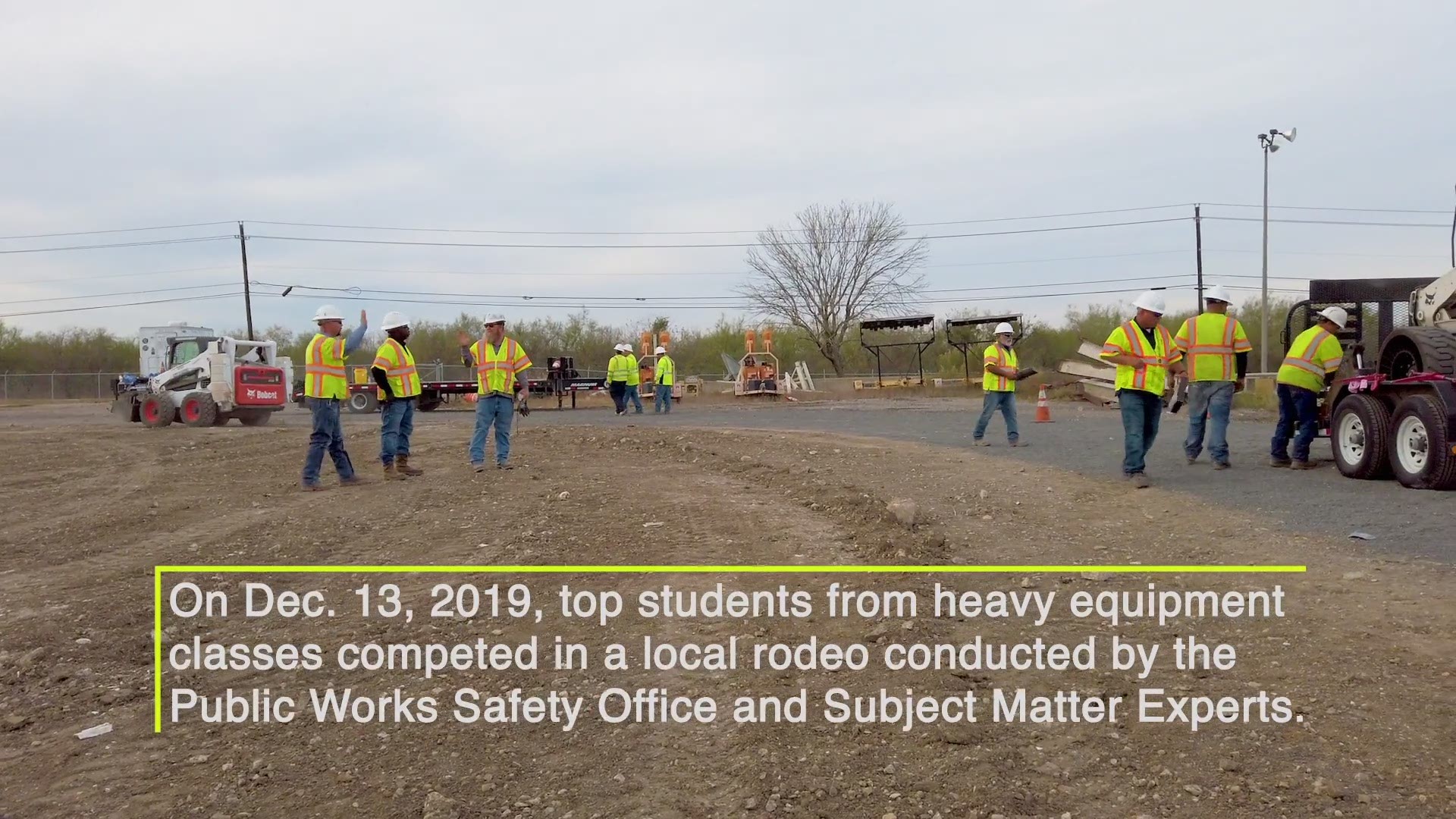 The top students will be heading to the TPWA Backhoe Rodeo state competition. (Video courtesy of Austin Public Works).