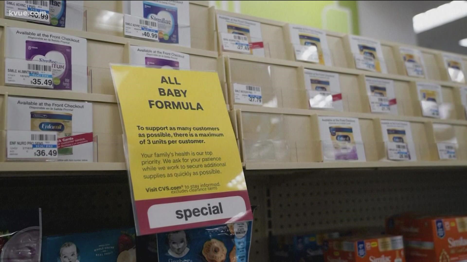 The worsening baby formula shortage is burdening so many families in the U.S. A group of Central Texas parents is doing something about it.