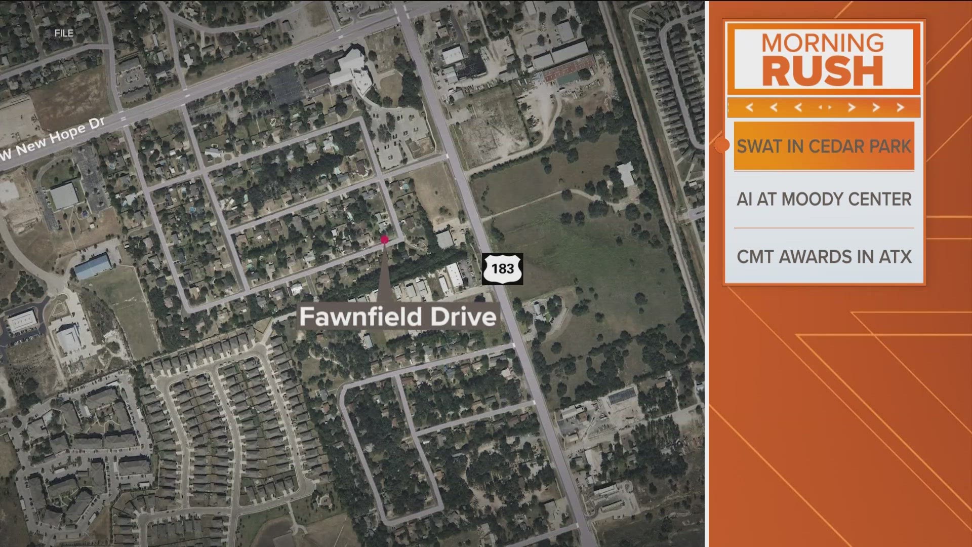 The shooting happened Saturday on Fawnfield Drive.