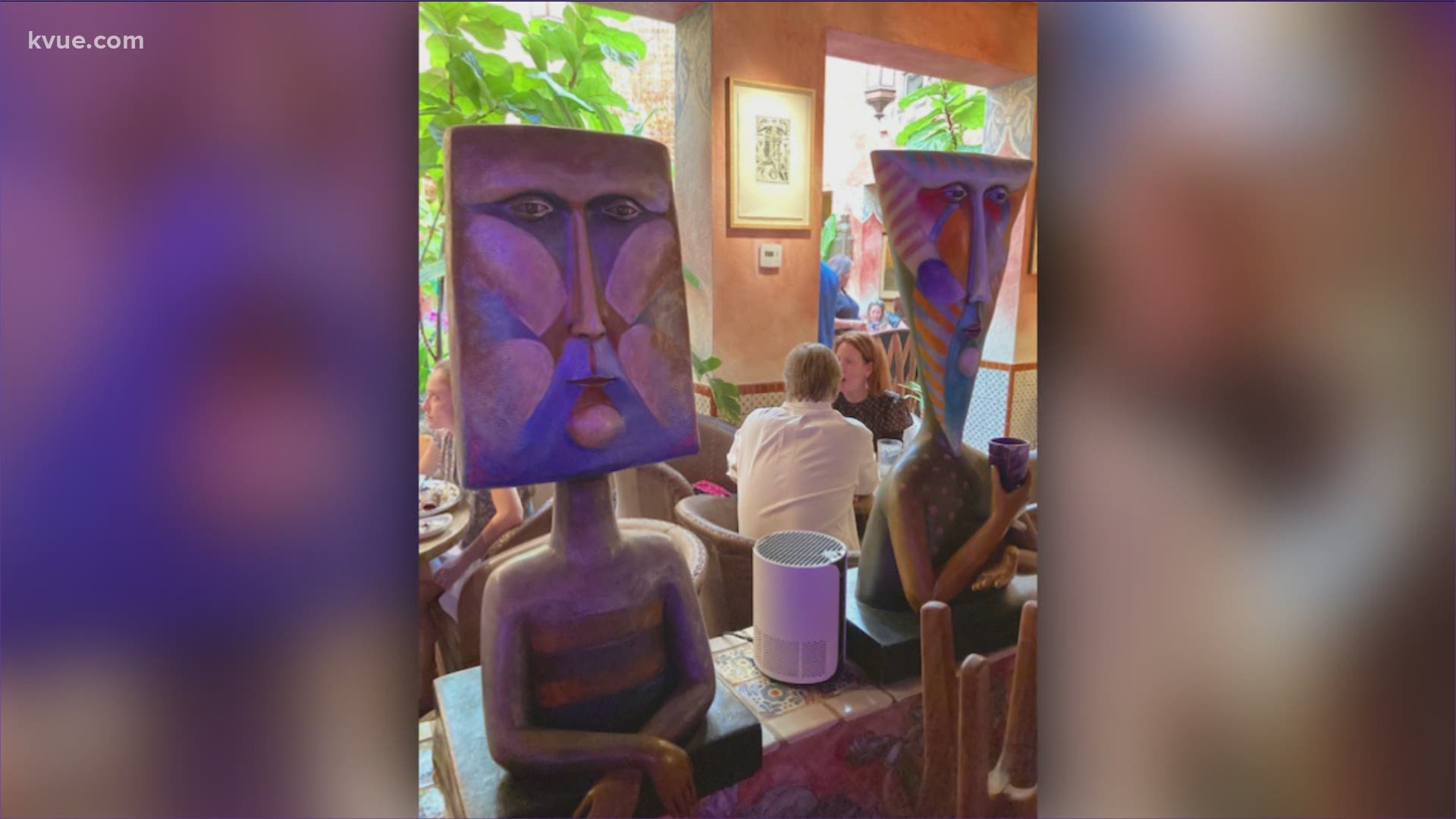 The owner is looking for help after a water fountain piece by famed Mexican artist Sergio Bustamante was stolen this week.
