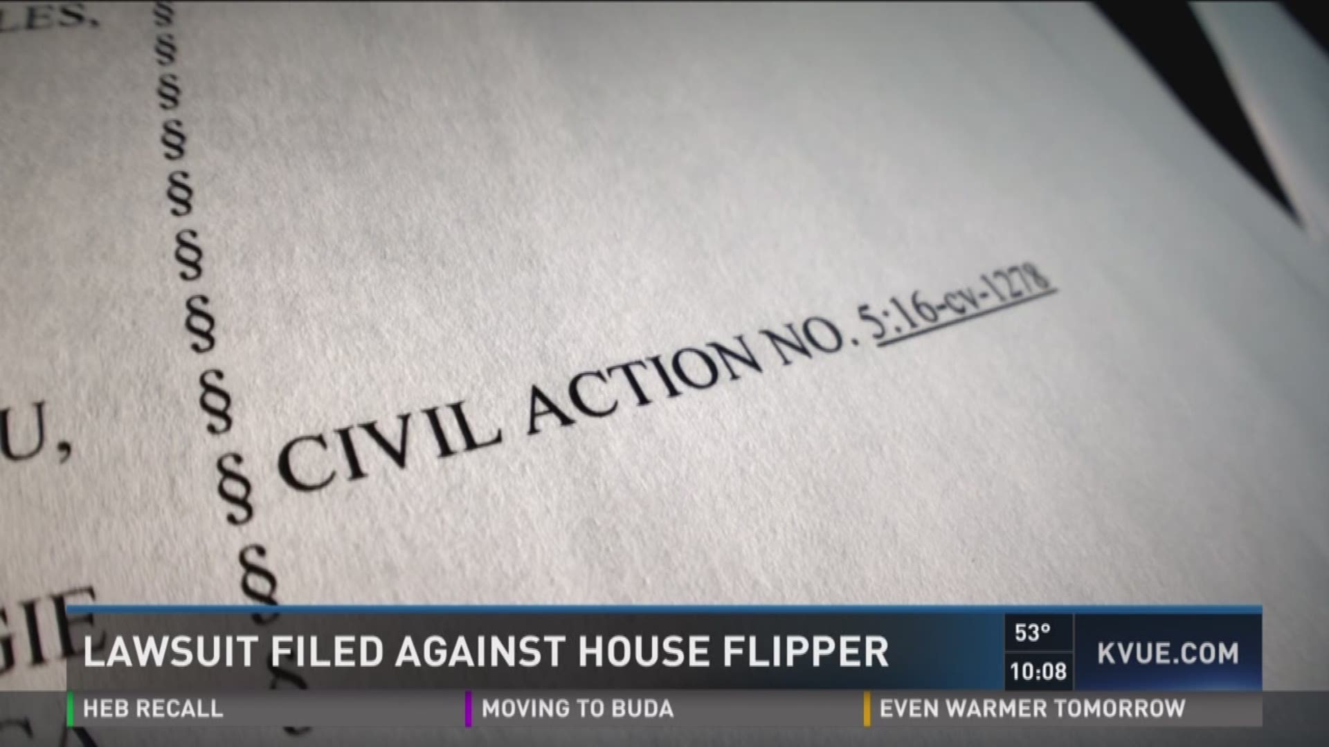 Lawsuit filed against reality TV house flipper