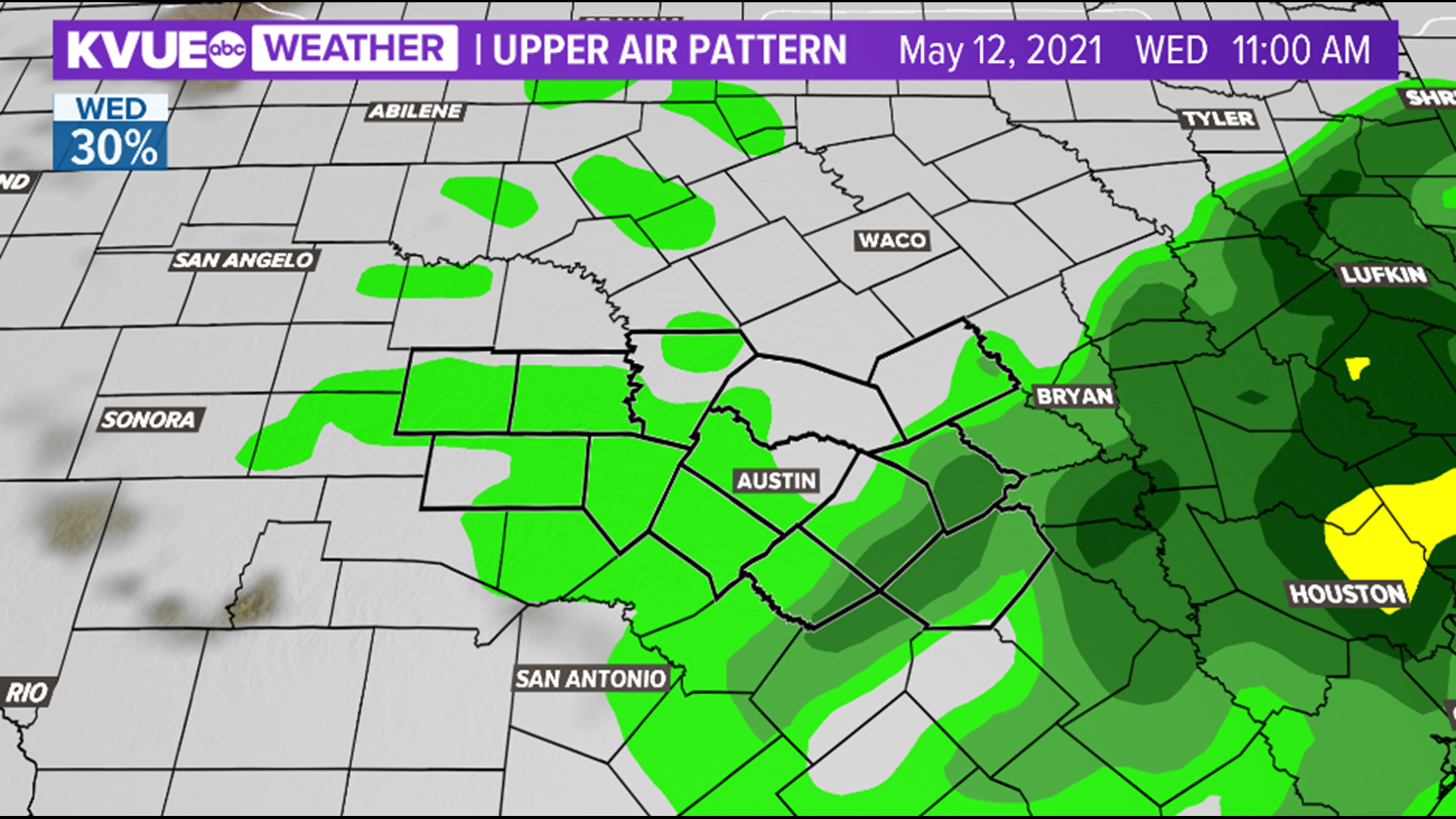 Austin weather: Strong storms and rain in Central Texas forecast | kvue.com