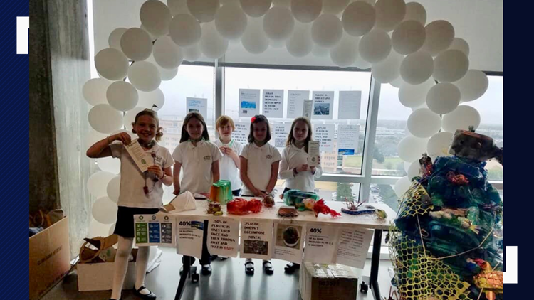 Third Grade Girls Saving Planet Earth One Meal At A Time Kvue Com