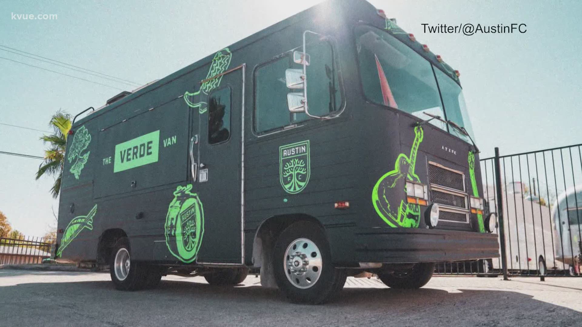 Austin FC will unveil their jerseys on Wednesday and begin selling them out of "Verde Vans" spread across town.