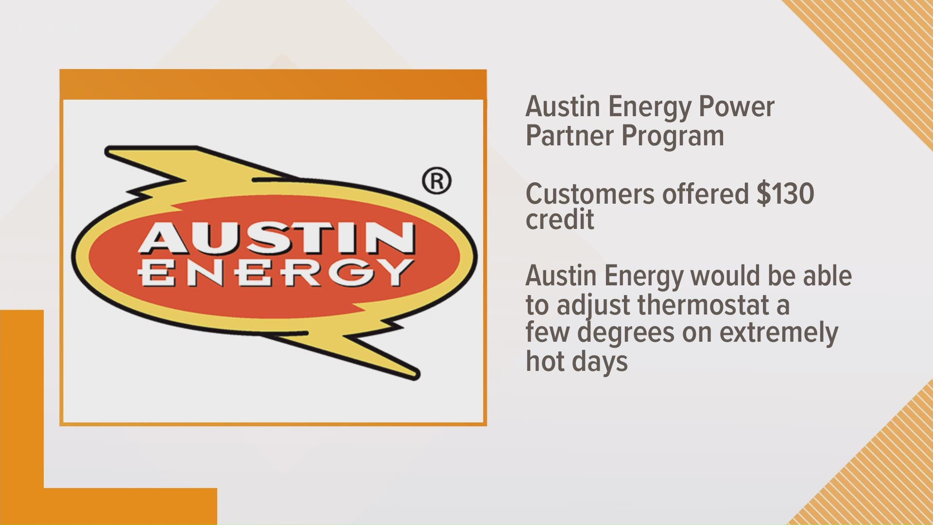 Austin Energy is offering customers an opportunity to save some money.