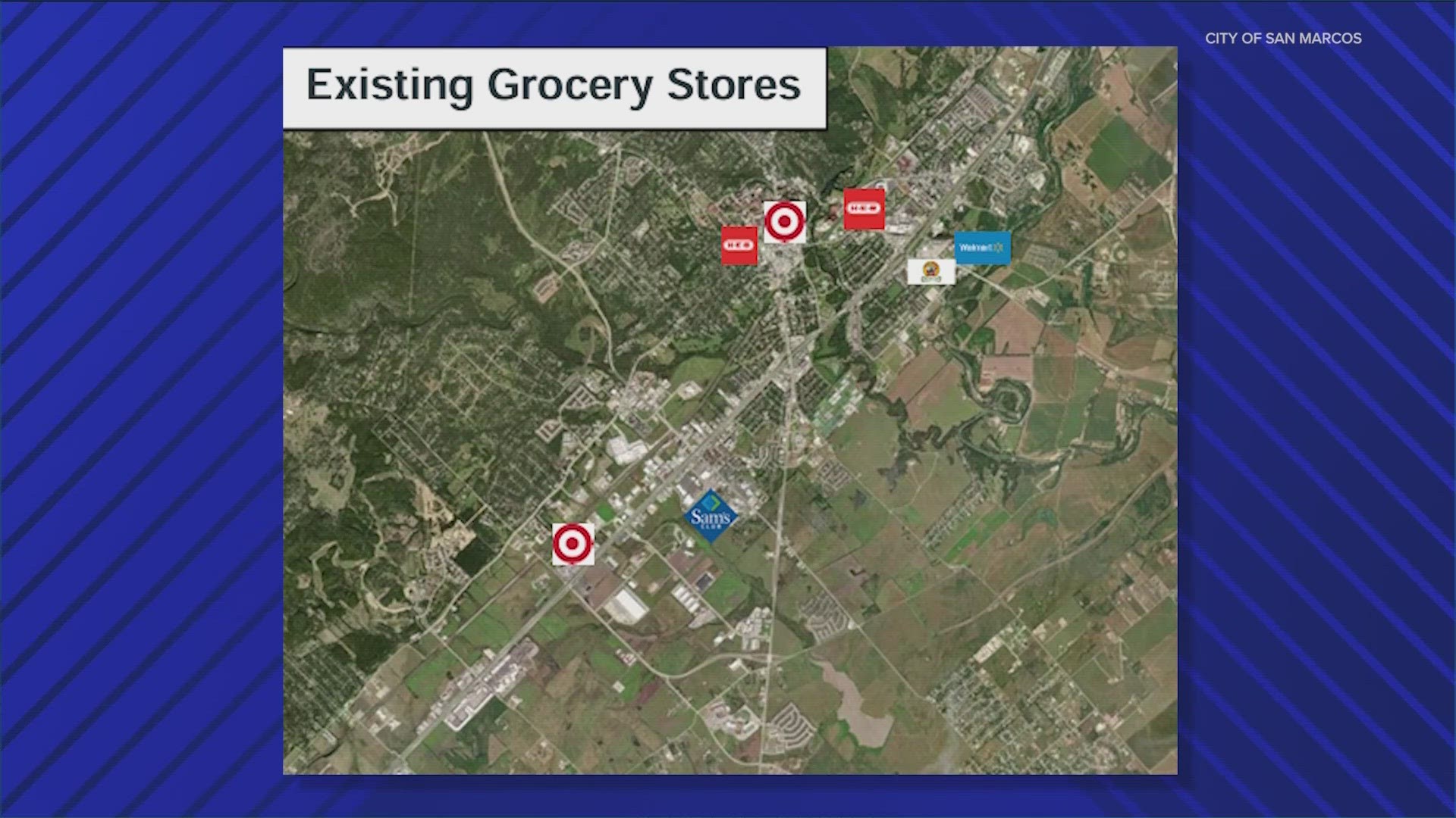 The San Marcos City Council is considering new tax incentives to bring more grocery stores to town.