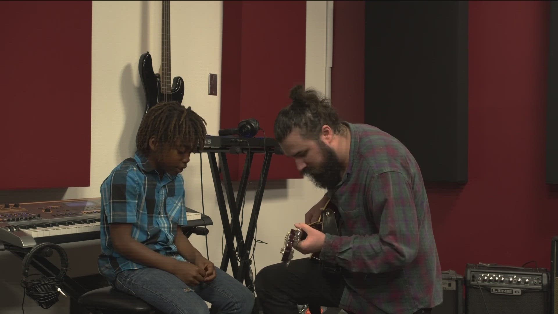 The "Kids in a New Groove" program brings together musicians and kids in the foster care system. But the program needs more musicians to participate.