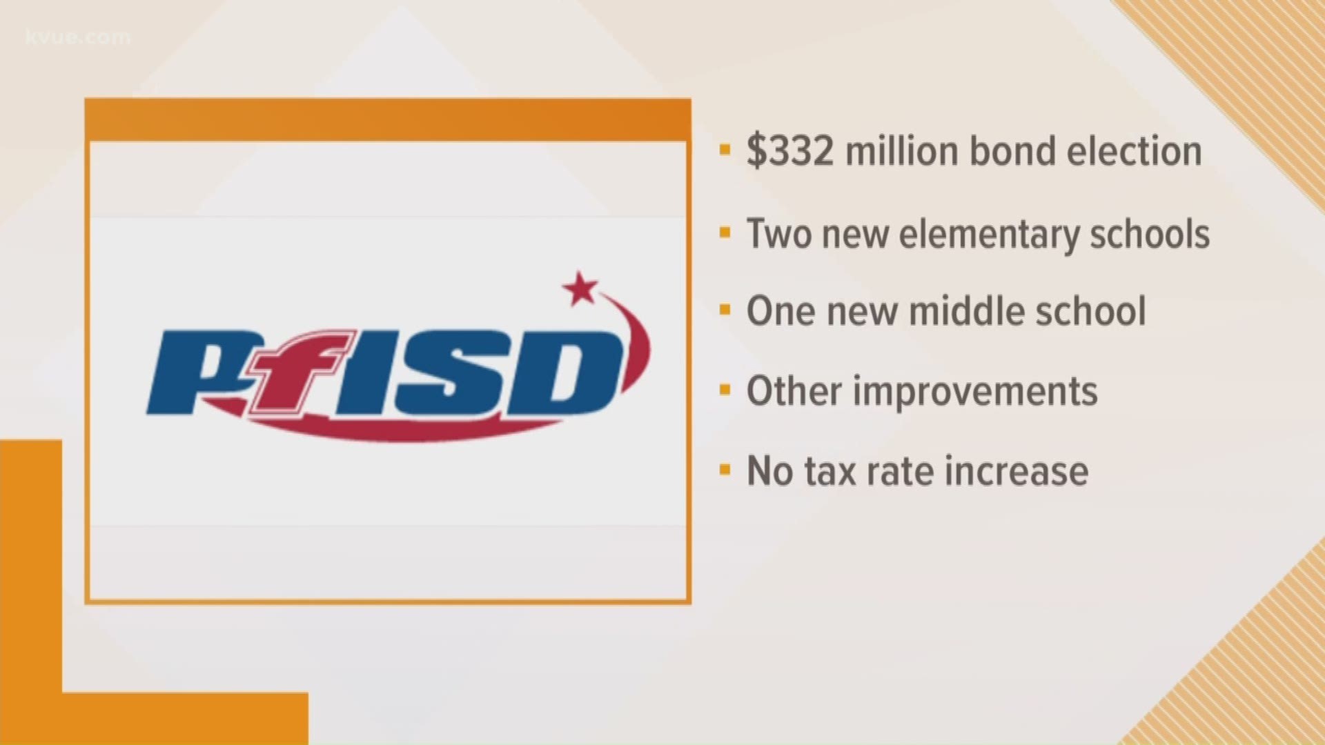 Pflugerville school board's bond proposal