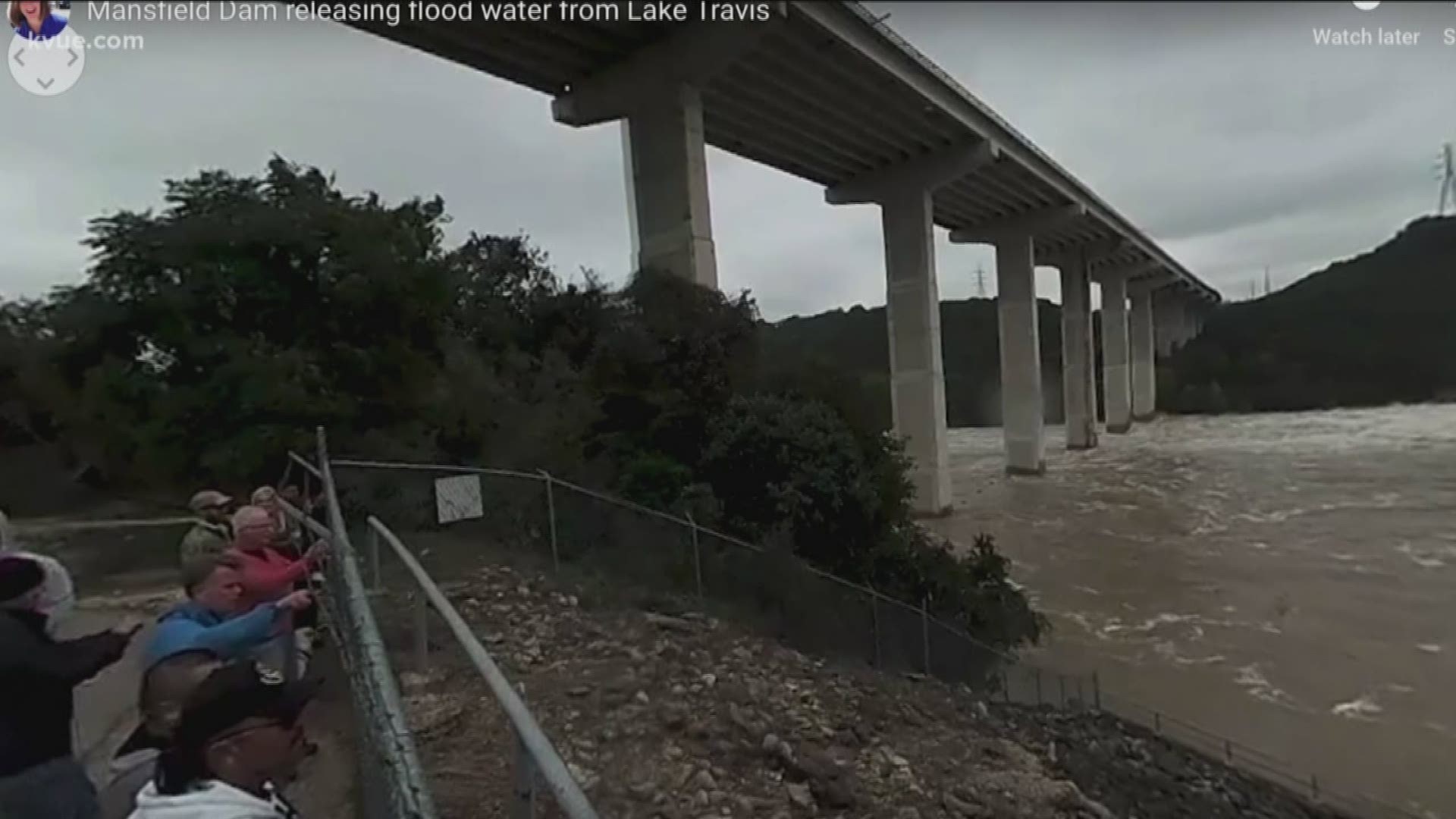 The Lower Colorado River Authority, also known as the LCRA, is holding off on opening four more additional floodgates at the Mansfield Dam on Thursday as they continue to monitor the dangerous and continuous rate of rising water levels at Lake Travis in t