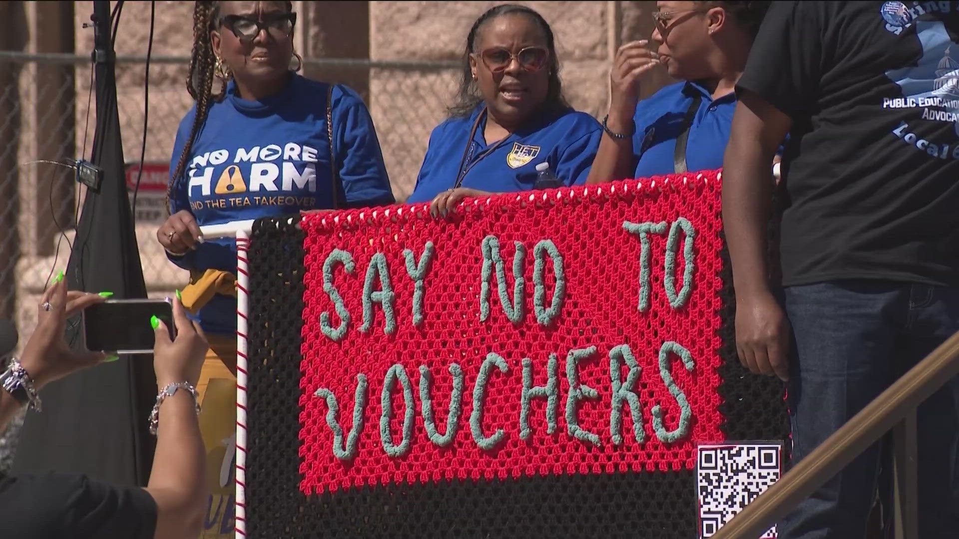 Educators from across Texas are urging lawmakers to pass what they're calling an Educator's Bill of Rights.