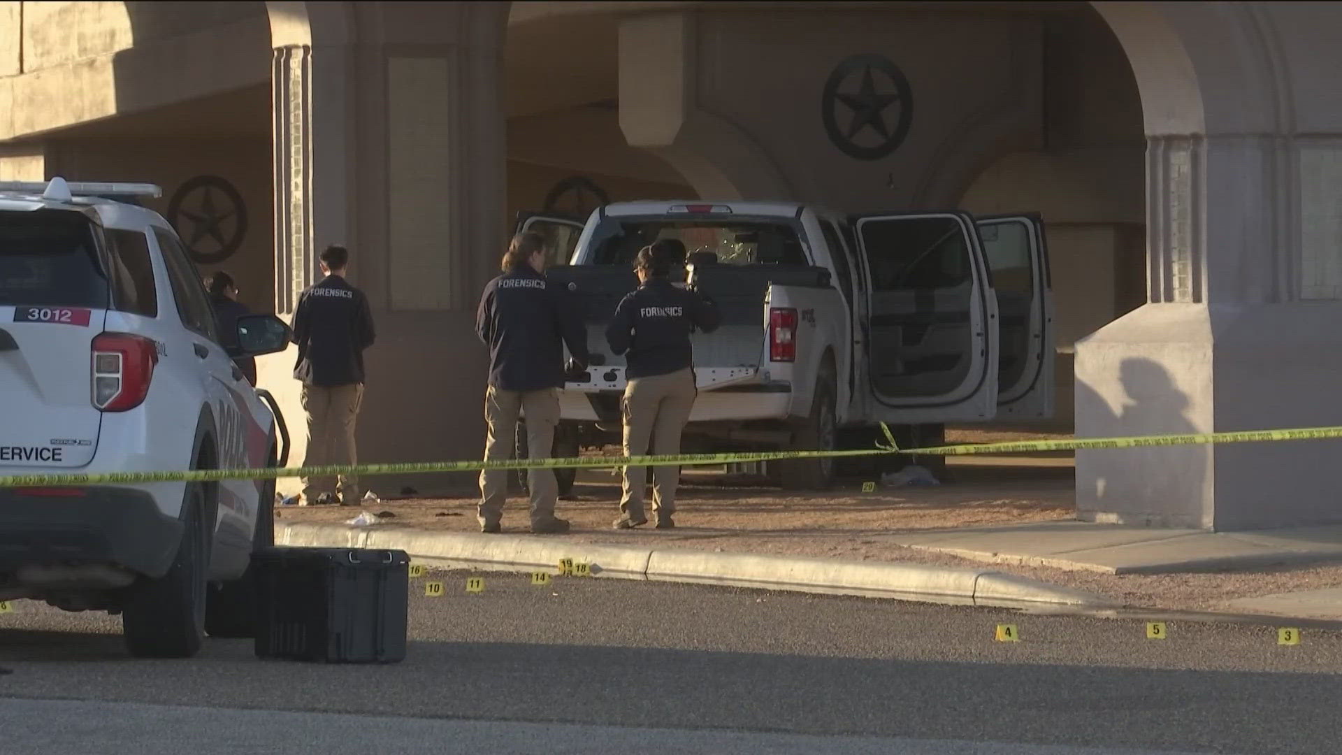 Two Texas Tech University police officers are recovering after they were shot in what's being called an "ambush" on the school's Lubbock campus.