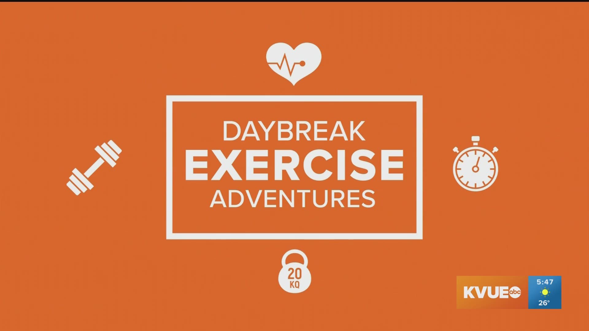 The Daybreak team takes it slow and easy for a work out in this edition of Daybreak Exercise Adventures!
