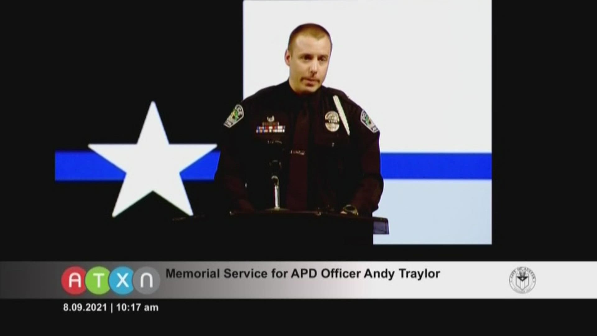 Paul Bianchi said he knew fallen Officer Andy Traylor for a decade.