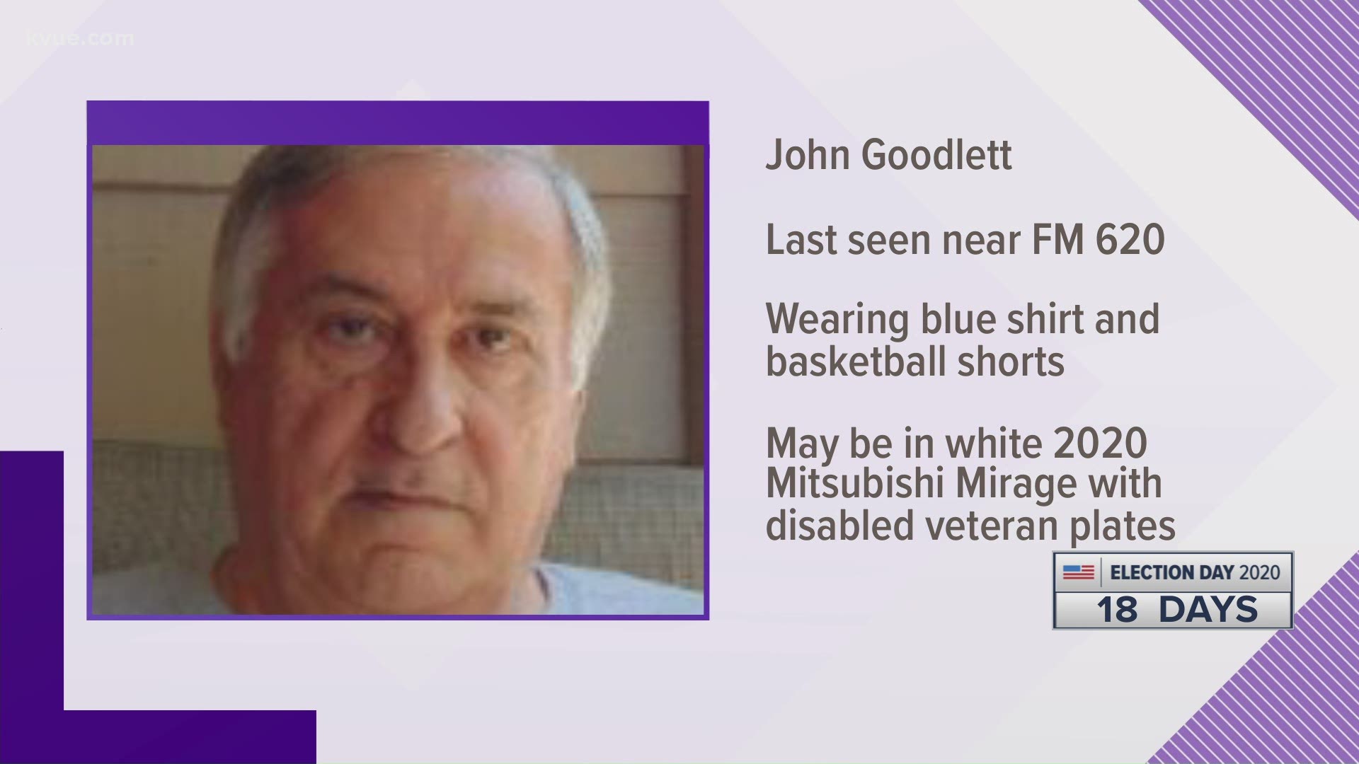 Call APD if you have any information about John Goodlett's disappearance.