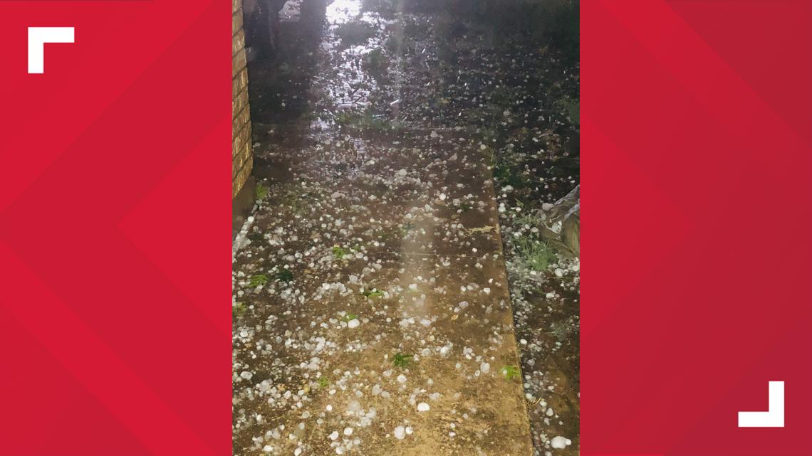 PHOTOS: Hail falls in Central Texas | kvue.com