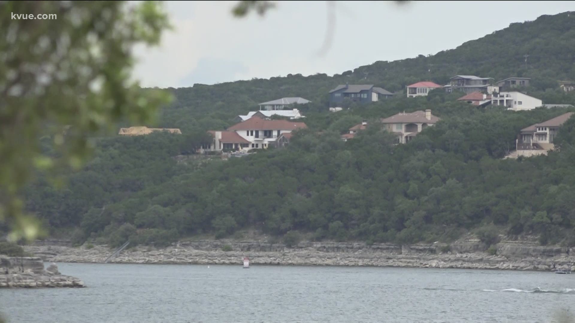 First responders are searching for the body of swimmer who went missing at Lake Travis on Saturday.