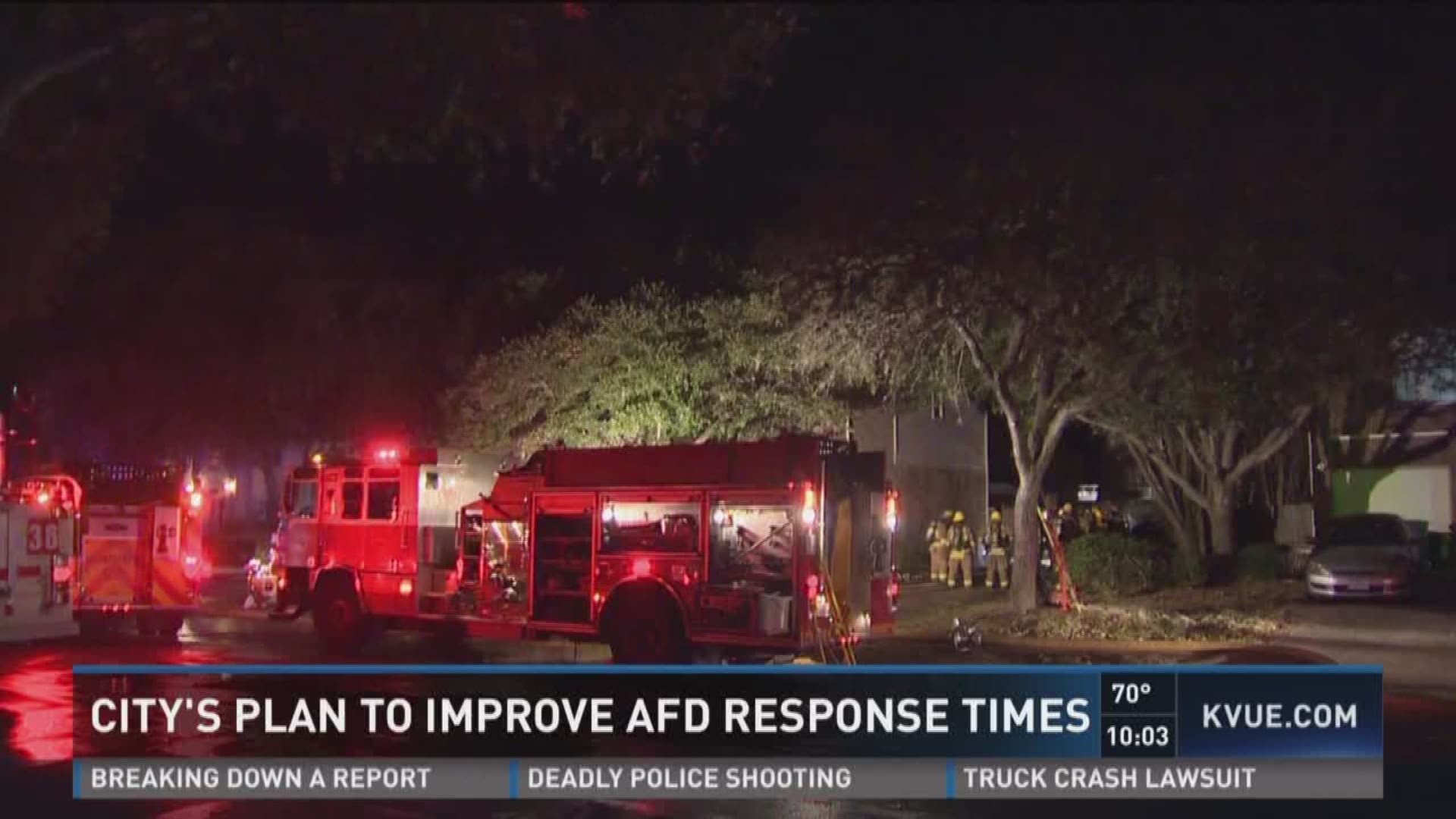 City planning to reduce AFD response times