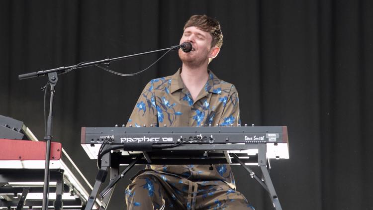 Oliver Tree scootered during his ACL Fest set Weekend 2