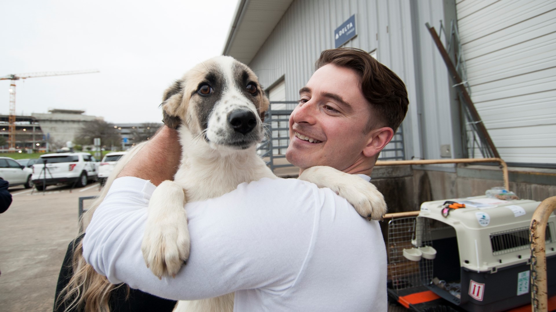 Army staff sergeant reunites with puppy he found while on duty in Iraq ...